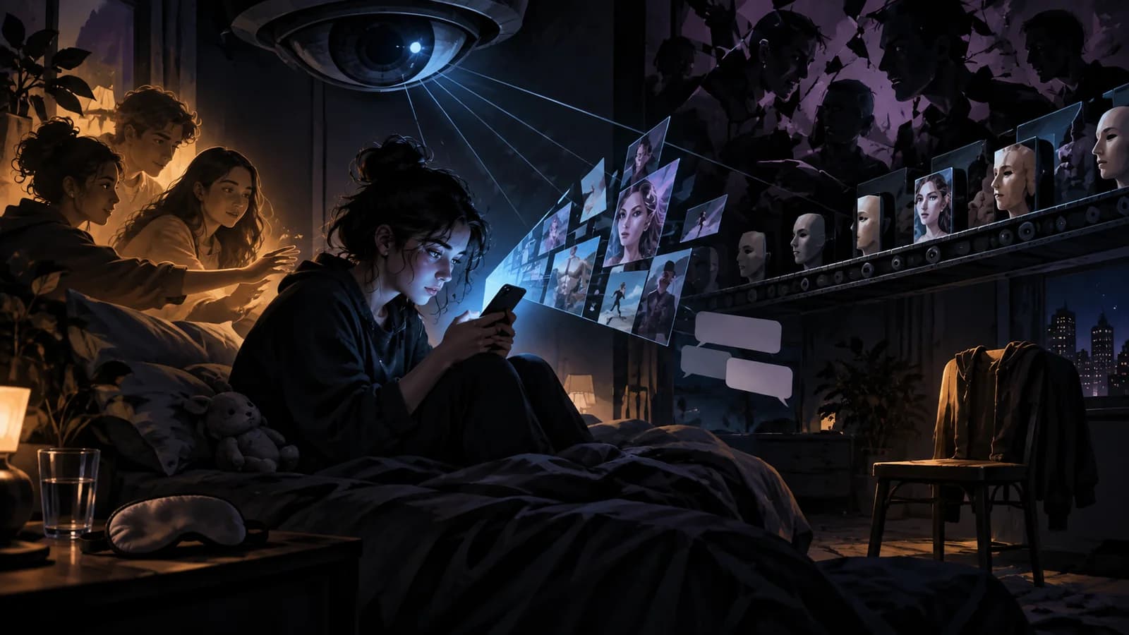 Editorial illustration for The Strongest Finding About Technology and Mental Health Is Not “Screen Time”